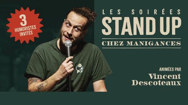 Stand-Up Chez Manigances!