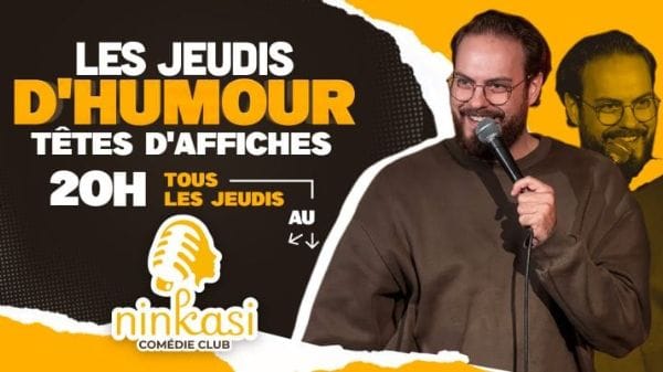 Jeudis Têtes d’affiches (Stand-Up)