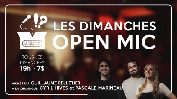 Les Dimanches Open-Mic