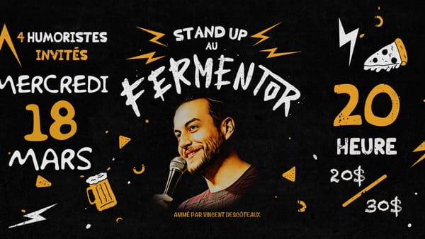 Stand-Up au Fermentor!