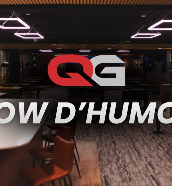 Soirée d'Humour du Qg - Charles Deschamps, Maude Dessureault et Alasdair Tremblay-Birchall