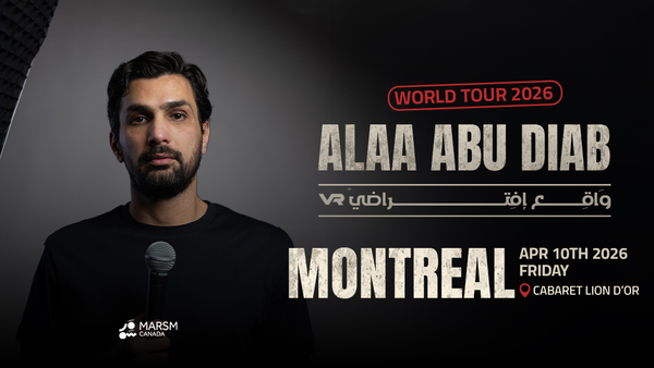 Stand up Comedy with Alaa Abu Diab // Montreal