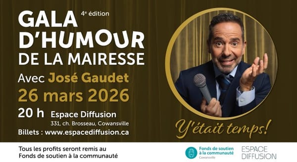 Le Gala de la Mairesse avec José Gaudet