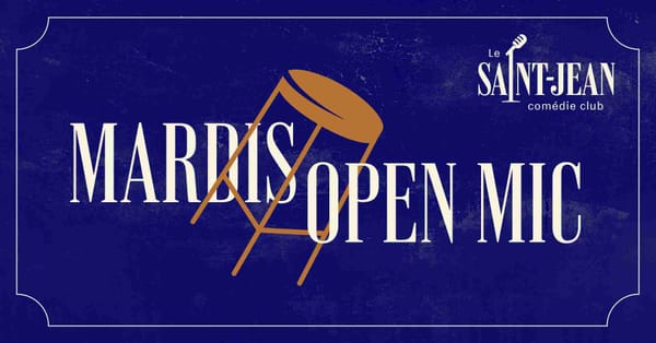 Les mardis Open-Mic