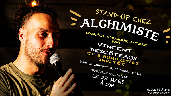 Stand-Up chez Alchimiste!