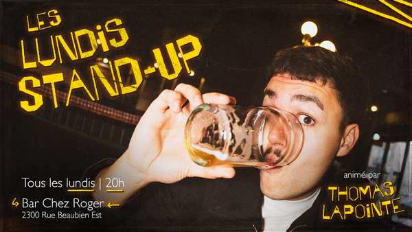 Les Lundis Stand-Up - Bar Chez Roger