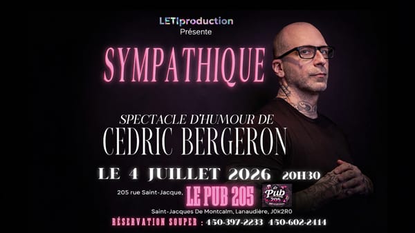Cédric Bergeron Sympatique Saint-Jacques