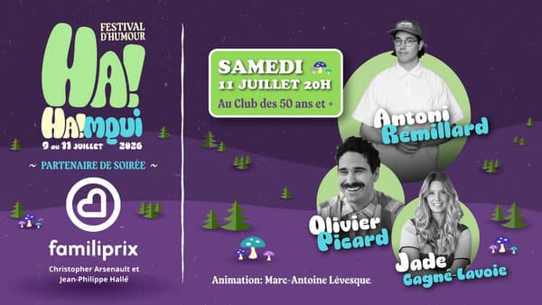 Festival Ha!Ha!mqui - Samedi soir