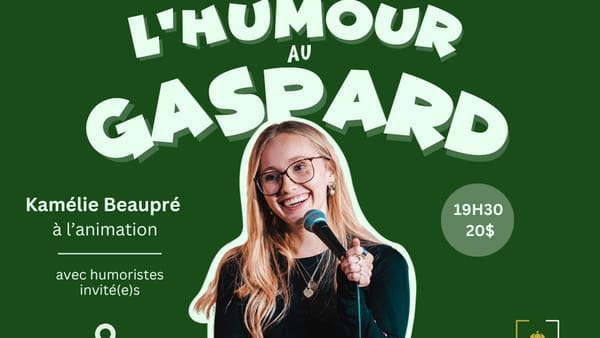 Les mercredis de l'Humour chez Gaspard