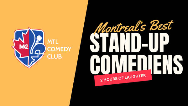 Monday's Am I Right?! English Stand-Up Comedy By mtlcomedyclub.com