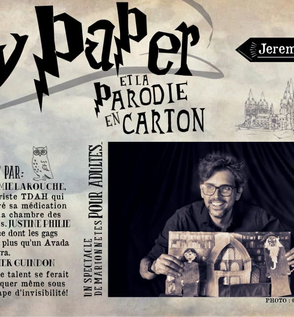 Harry Paper et la parodie en carton
