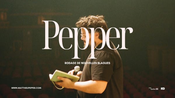 Matthieu Pepper - Rodage de nouvelles blagues